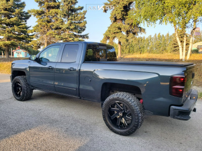 1 2017 Silverado 1500 Chevrolet Fabtech Leveling Kit Arkon Off Road Lincoln Black