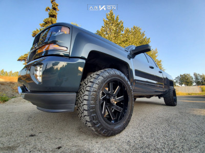 1 2017 Silverado 1500 Chevrolet Fabtech Leveling Kit Arkon Off Road Lincoln Black