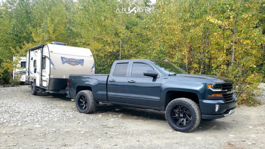 1 2017 Silverado 1500 Chevrolet Fabtech Leveling Kit Arkon Off Road Lincoln Black