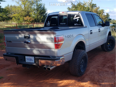 1 2013 F 150 Ford Rough Country Leveling Kit Arkon Off Road Cleopatra Black