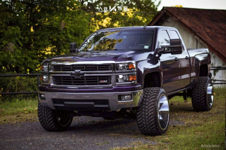 1 2014 Silverado 1500 Chevrolet Pro Comp Suspension Lift 5in Arkon Off Road Crown Series Victory Chrome