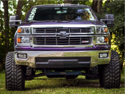 1 2014 Silverado 1500 Chevrolet Pro Comp Suspension Lift 5in Arkon Off Road Crown Series Victory Chrome