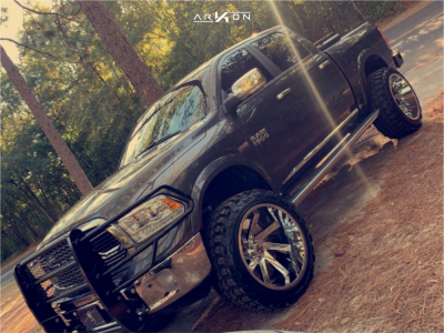 1 2017 Ram 1500 Dodge Rough Country Suspension Lift 6in Arkon Off Road Lincoln Chrome