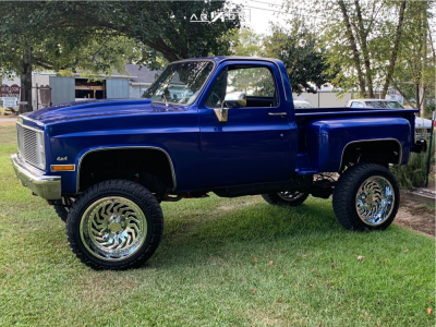 1 1986 K10 Chevrolet Rough Country Suspension Lift 7in Arkon Off Road Crown Series Victory Chrome