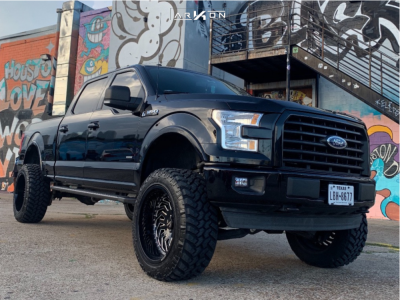 1 2017 F 150 Ford Pro Comp Suspension Lift 6in Arkon Off Road Crown Series Victory Black