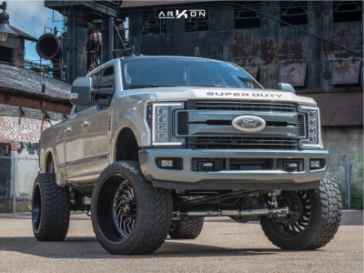 2017 Ford F-250 Super Duty - 26x14 -81mm - ARKON OFF-ROAD Crown Series Victory - Suspension Lift 6" - 38" x 15.5"