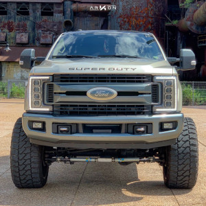 1 2017 F 250 Super Duty Ford Zone Suspension Lift 6in Arkon Off Road Crown Series Victory Black