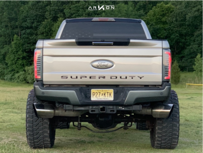 1 2017 F 250 Super Duty Ford Zone Suspension Lift 6in Arkon Off Road Crown Series Victory Black