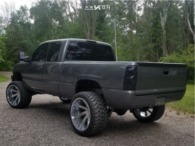 1 2004 Sierra 1500 Gmc Rough Country Suspension Lift 6in Arkon Off Road Lincoln Chrome