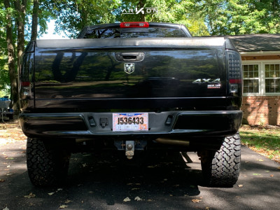 1 2008 Ram 1500 Dodge Stock Stock Arkon Off Road Cleopatra Machined Black