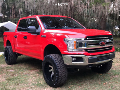 1 2018 F 150 Ford Superlift Suspension Lift 6in Arkon Off Road Lincoln Machined Black