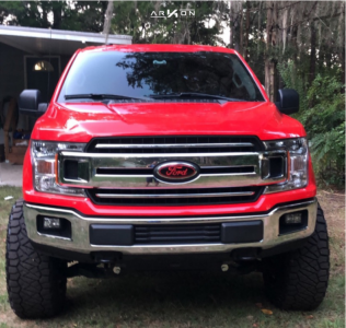 1 2018 F 150 Ford Superlift Suspension Lift 6in Arkon Off Road Lincoln Machined Black