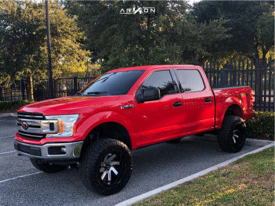 1 2018 F 150 Ford Superlift Suspension Lift 6in Arkon Off Road Lincoln Machined Black