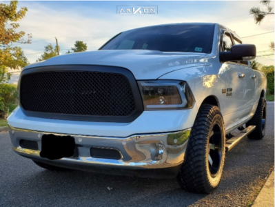 1 2018 1500 Ram Stock Stock Arkon Off Road Lincoln Machined Black