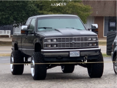 1 1993 K1500 Chevrolet Rough Country Suspension Lift 6in Arkon Off Road Lincoln Chrome