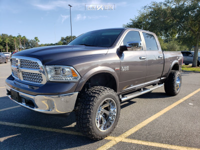 2016 Ram 1500 - 20x12 -51mm - ARKON OFF-ROAD Lincoln - Suspension Lift 6" - 35" x 12.5"
