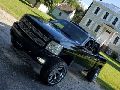 1 2007 Silverado 1500 Chevrolet Rough Country Suspension Lift 35in Arkon Off Road Lincoln Chrome