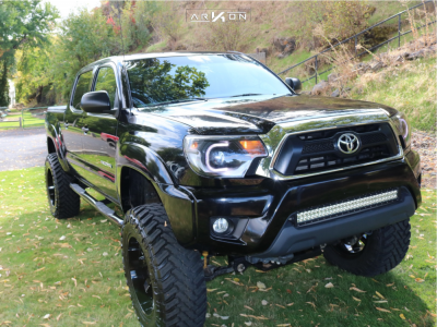 2015 Toyota Tacoma - 20x10 -25mm - ARKON OFF-ROAD Lincoln - Suspension Lift 6" - 35" x 12.5"