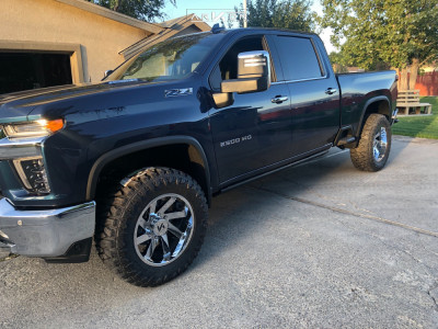 2020 Chevrolet Silverado 2500 HD - 20x10 -25mm - ARKON OFF-ROAD Lincoln - Stock Suspension - 325/60R20