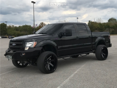 1 2014 F 150 Ford Pro Comp Suspension Lift 6in Arkon Off Road Lincoln Black