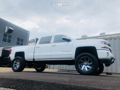 1 2016 Silverado 1500 Classic Chevrolet Rough Country Suspension Lift 7in Arkon Off Road Lincoln Chrome