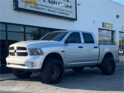 2017 Ram 1500 - 24x14 -81mm - ARKON OFF-ROAD Alexander - Suspension Lift 6" - 35" x 13.5"