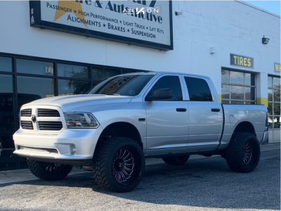 1 2017 1500 Ram Zone Suspension Lift 6in Arkon Off Road Alexander Black