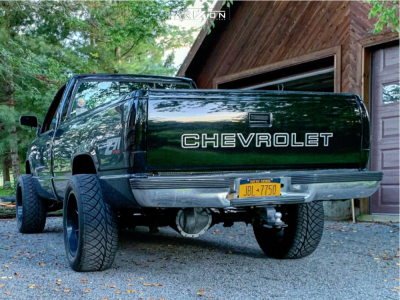 1 1990 K2500 Chevrolet Stock Air Suspension Arkon Off Road Lincoln Black