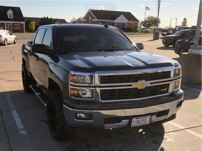 1 2015 Silverado 1500 Chevrolet Rough Country Leveling Kit Arkon Off Road Lincoln Black