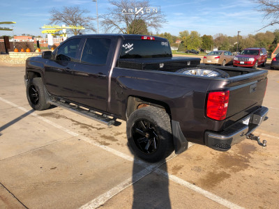 1 2015 Silverado 1500 Chevrolet Rough Country Leveling Kit Arkon Off Road Lincoln Black