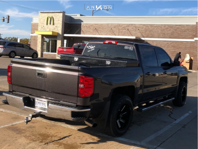 1 2015 Silverado 1500 Chevrolet Rough Country Leveling Kit Arkon Off Road Lincoln Black