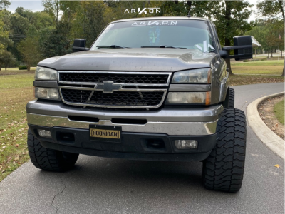1 2006 Silverado 1500 Chevrolet Rough Country Suspension Lift 6in Arkon Off Road Alexander Machined Black