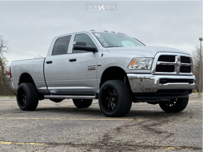 1 2018 2500 Ram Rough Country Leveling Kit Arkon Off Road Cleopatra Black