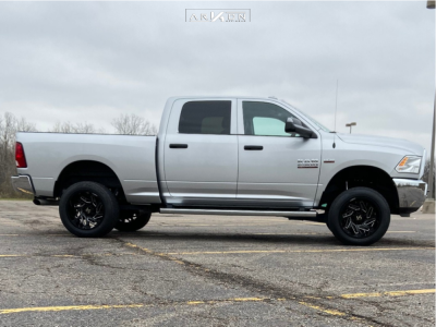 1 2018 2500 Ram Rough Country Leveling Kit Arkon Off Road Cleopatra Black
