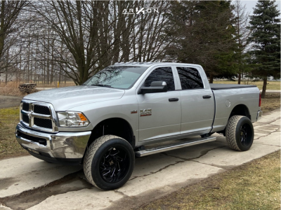 1 2018 2500 Ram Rough Country Leveling Kit Arkon Off Road Cleopatra Black