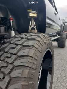 1 2004 Sierra 2500 Hd Classic Gmc Custom Suspension Lift 12in Arkon Off Road Alexander Black