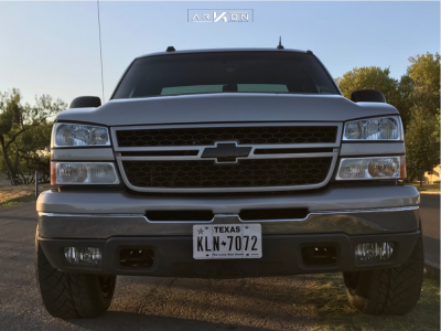 1 2004 Silverado 1500 Chevrolet Motofab Leveling Kit Arkon Off Road Cleopatra Machined Black