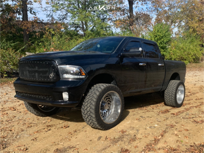 1 2014 1500 Ram Zone Suspension Lift 6in Arkon Off Road Crown Series Victory Chrome