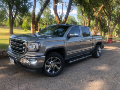 1 2017 Sierra 1500 Gmc Stock Stock Arkon Off Road Lincoln Chrome