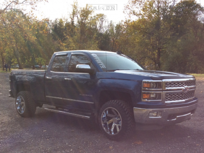 1 2015 Silverado 1500 Chevrolet Rough Country Leveling Kit Arkon Off Road Lincoln Chrome