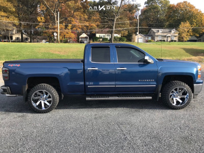 1 2015 Silverado 1500 Chevrolet Rough Country Leveling Kit Arkon Off Road Lincoln Chrome