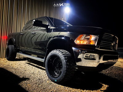 1 2013 2500 Ram Fox Suspension Lift 25in Arkon Off Road Alexander Black