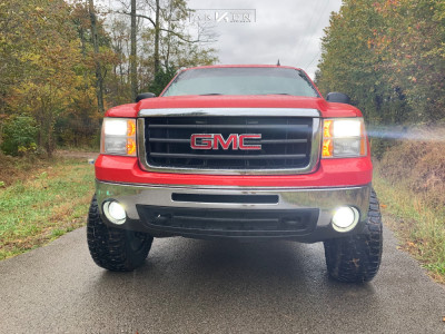1 2010 Sierra 1500 Gmc Rough Country Suspension Lift 75in Arkon Off Road Lincoln Black