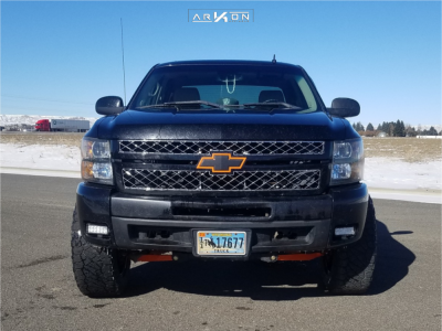 1 2007 Silverado 1500 Chevrolet Zone Suspension Lift 45in Arkon Off Road Lincoln Black