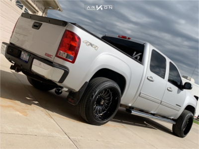 1 2013 Sierra 1500 Gmc Rough Country Leveling Kit Arkon Off Road Alexander Machined Accents