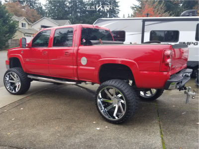 1 2007 Silverado 2500 Hd Classic Chevrolet Fabtech Suspension Lift 95in Arkon Off Road Lincoln Chrome