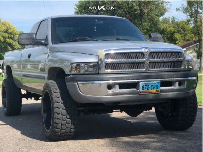 1 2001 Ram 2500 Dodge Stock Air Suspension Arkon Off Road Lincoln Black