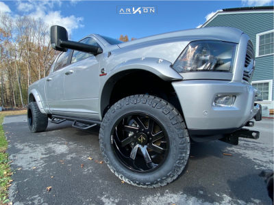 1 2018 2500 Ram Rough Country Leveling Kit Arkon Off Road Lincoln Black