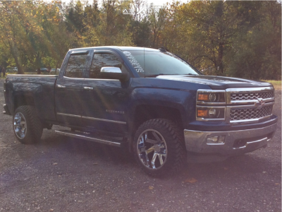 1 2015 Silverado 1500 Chevrolet Rough Country Leveling Kit Arkon Off Road Lincoln Chrome