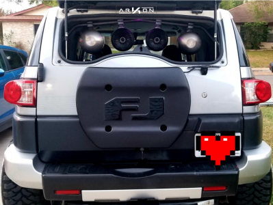 1 2010 Fj Cruiser Toyota Stock Air Suspension Arkon Off Road Crown Series Victory Chrome